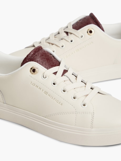 Tênis Cupsole de Couro Th Monogram
