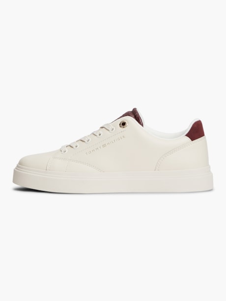 Tênis Cupsole de Couro Th Monogram