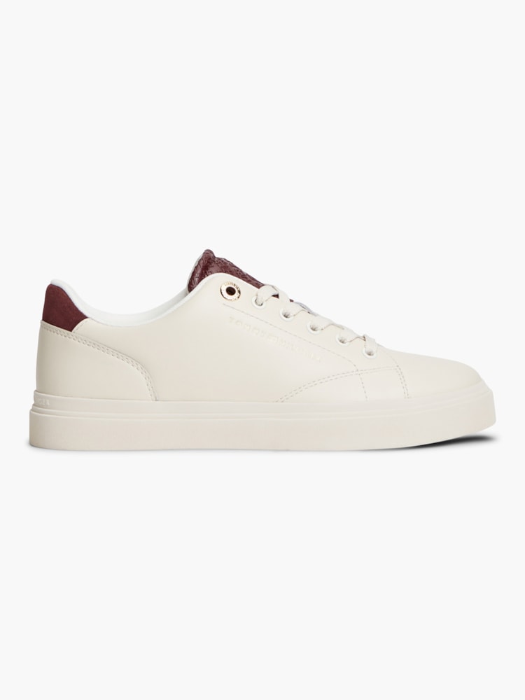 Tênis Cupsole de Couro Th Monogram
