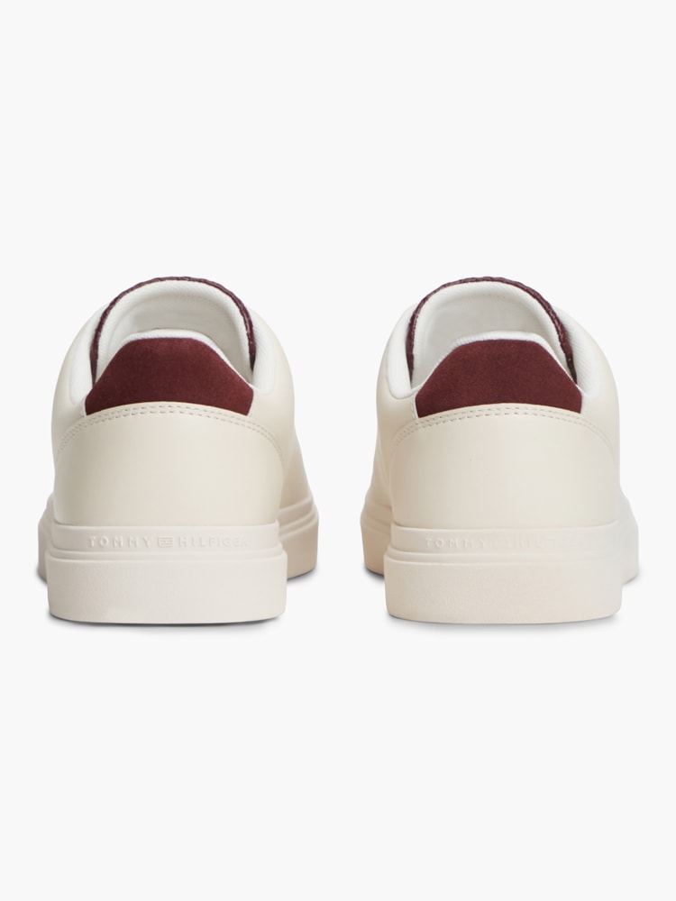 Tênis Cupsole de Couro Th Monogram