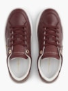 Tênis Cupsole em Couro Pebble Grain