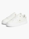 Tênis Cupsole em Couro Pebble Grain