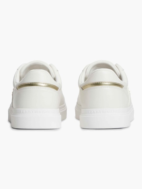 Tênis Cupsole em Couro Pebble Grain