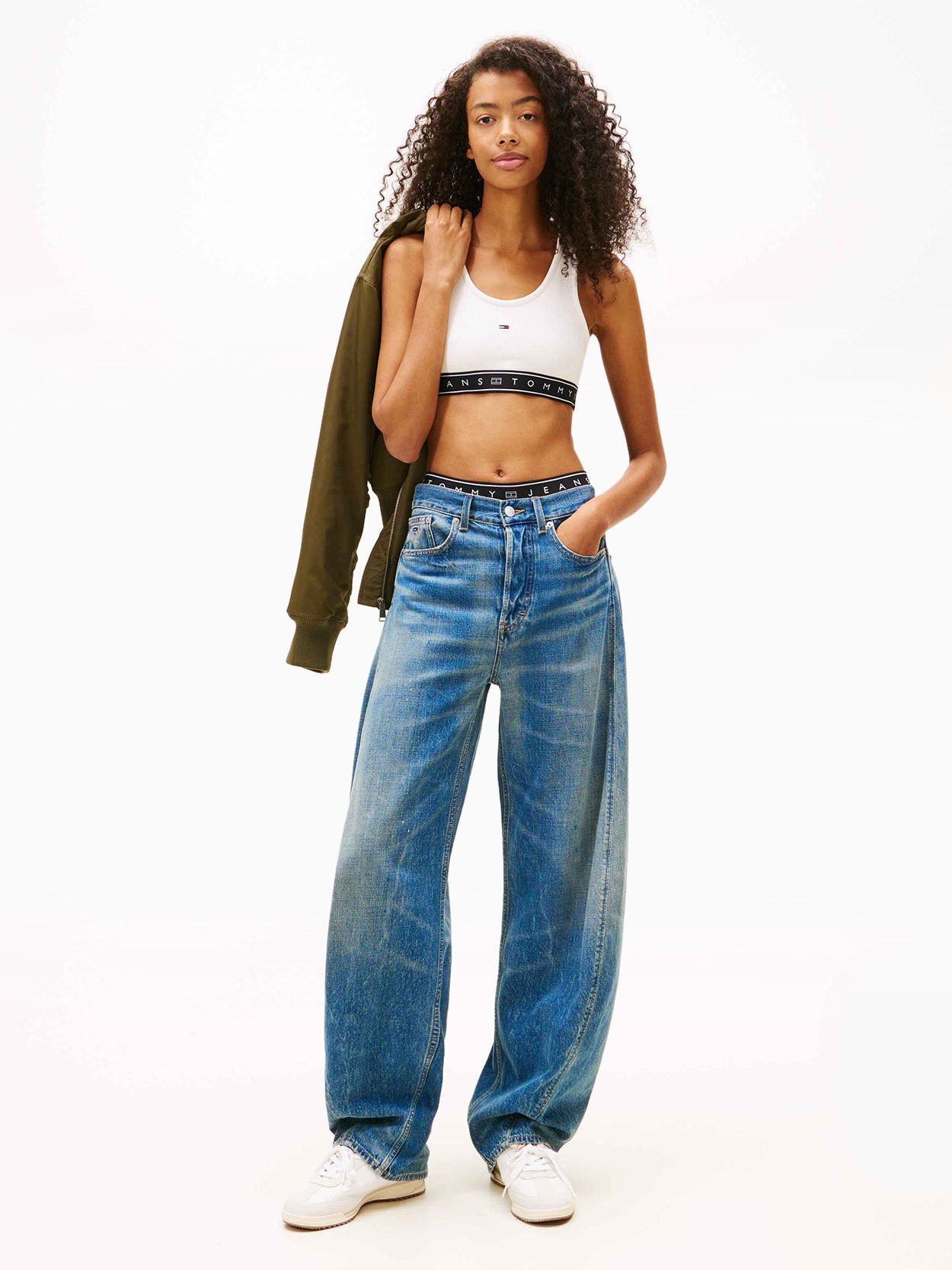 Top com Costas Nadador Tommy Jeans