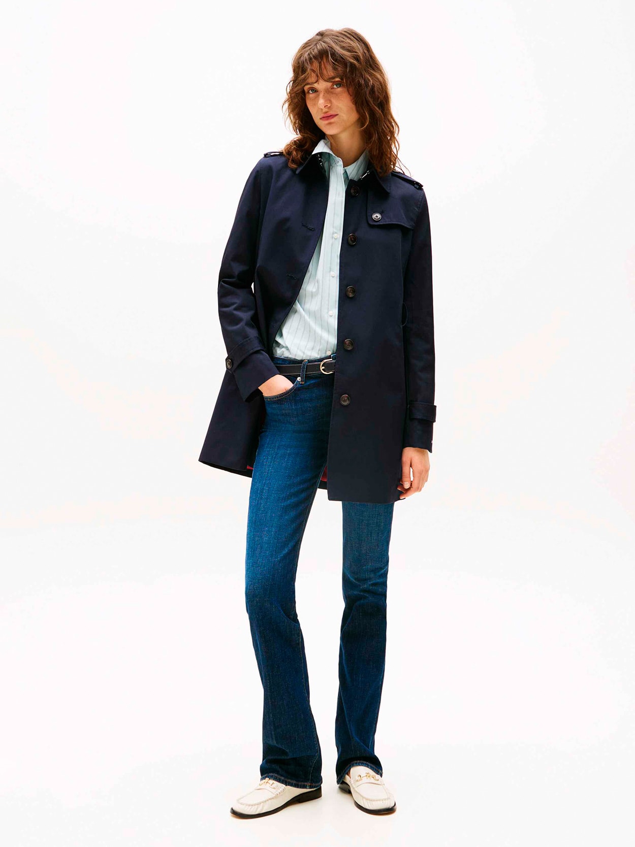 Trench Coat Heritage com Botões