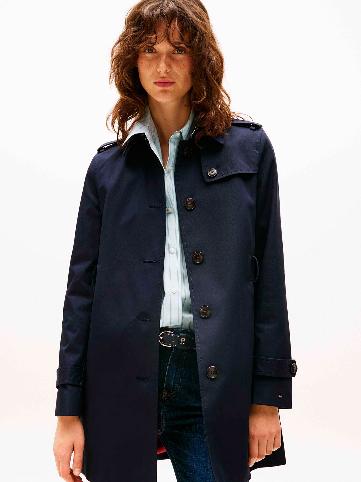 Trench Coat Heritage com Botões
