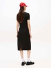 Vestido Canelado Bodycon Midi