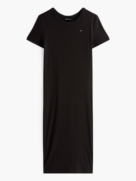Vestido Canelado Bodycon Midi