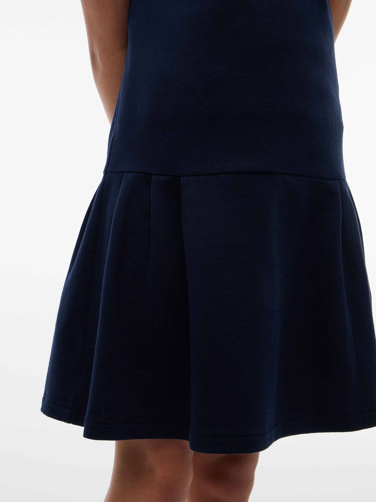 Vestido Infantil Polo Plissado