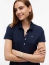 Vestido Polo Clássico em Piquê com Botões