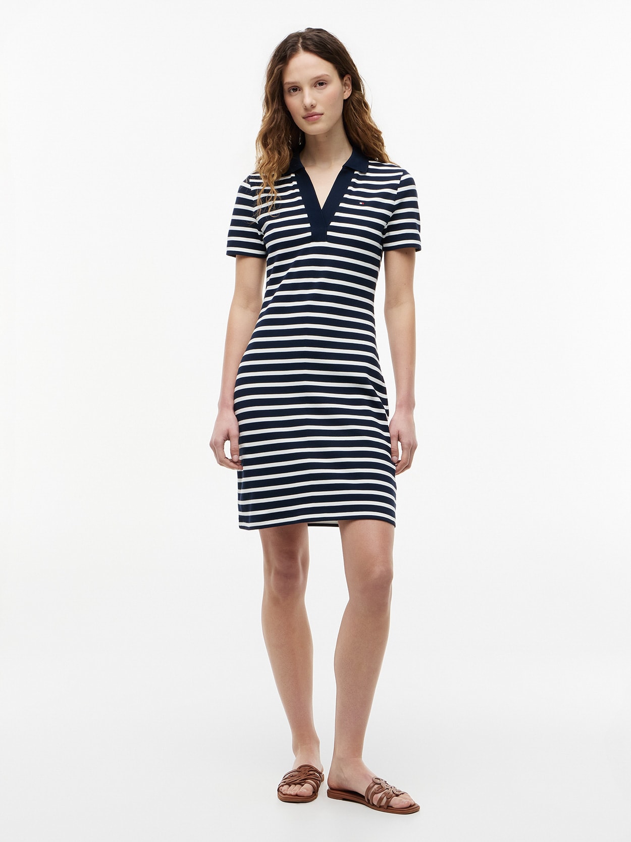 Vestido Polo Gola V