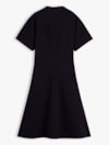 Vestido Ponte Dourado Botão